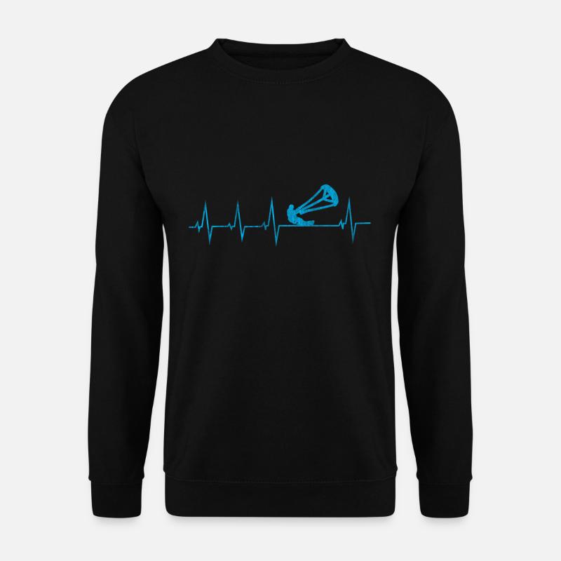 Kitesurfing gift - Unisex Sweatshirt - black