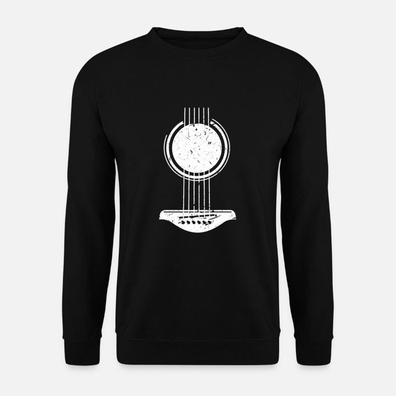 Guitar instrument gift - Unisex Sweatshirt - black
