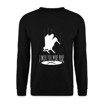 Instrument de piano - Sweat-shirt Unisexe - noir - Devant - Alina (178cm) & Michal (187cm)