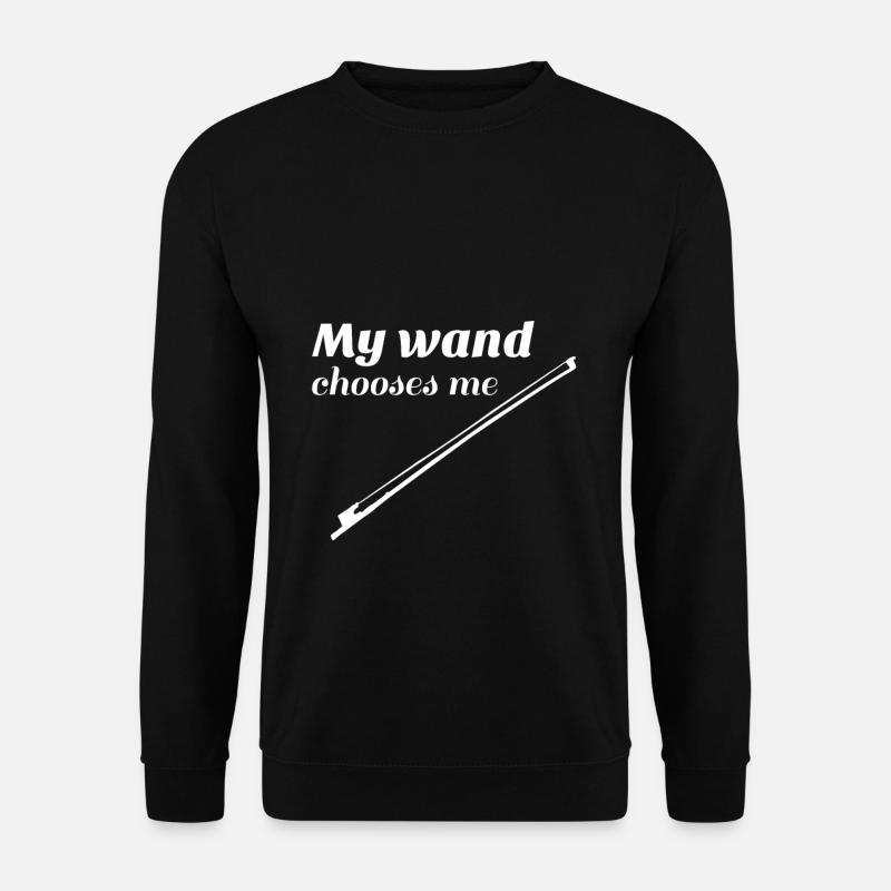 Geige - Unisex Pullover - Schwarz