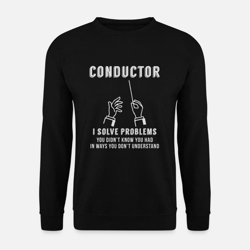 Dirigent Künstler Geschenk - Unisex Pullover - Schwarz