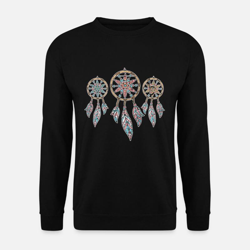 Indian dream catcher - Unisex Sweatshirt - black