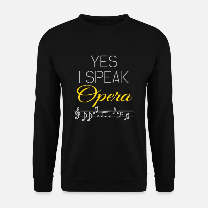 Opéra Idée cadeau - Sweat-shirt Unisexe - noir