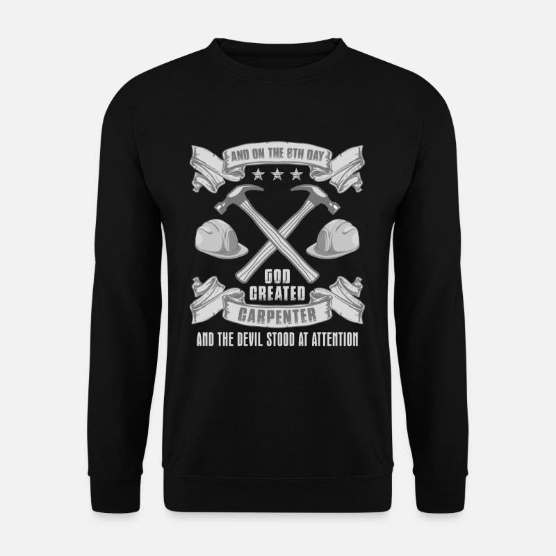 Carpenter craftsman - Unisex Sweatshirt - black
