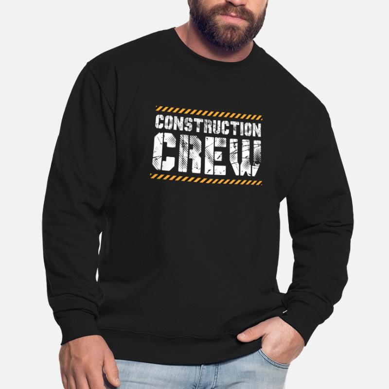 Construction worker construction site team Unisex Sweatshirt