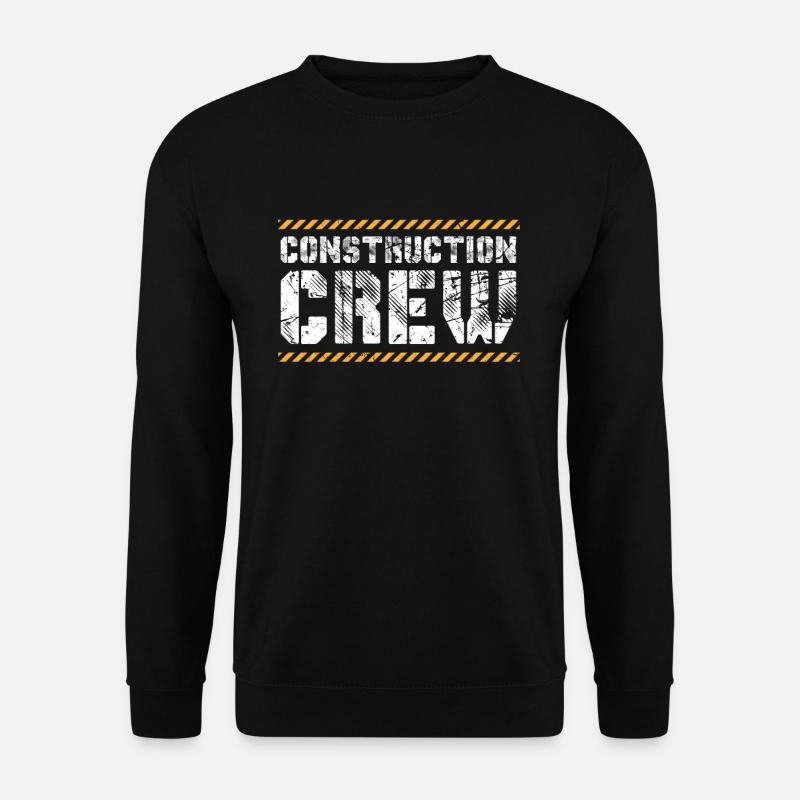 Ouvriers du bâtiment - Sweat-shirt Unisexe - noir