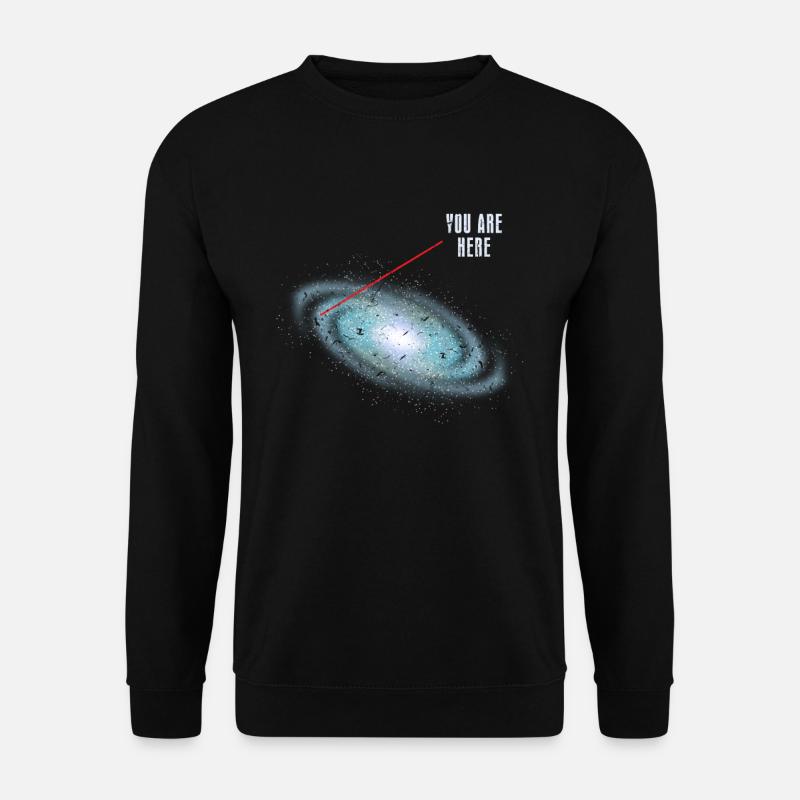 Astronomy solar system - Unisex Sweatshirt - black