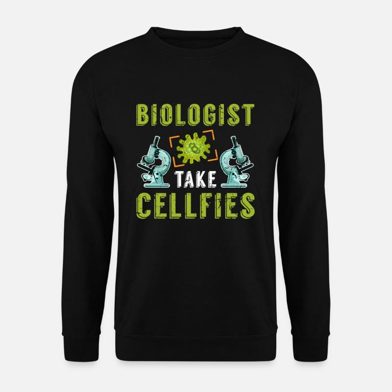 Microscope cells - Unisex Sweatshirt - black
