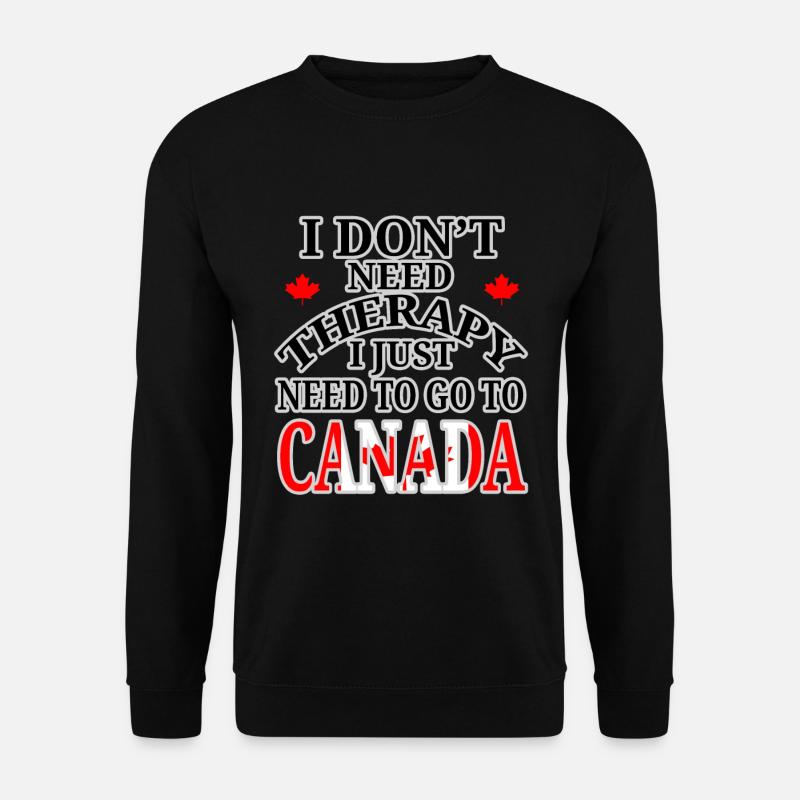 Temps d'arrêt du Canada - Sweat-shirt Unisexe - noir
