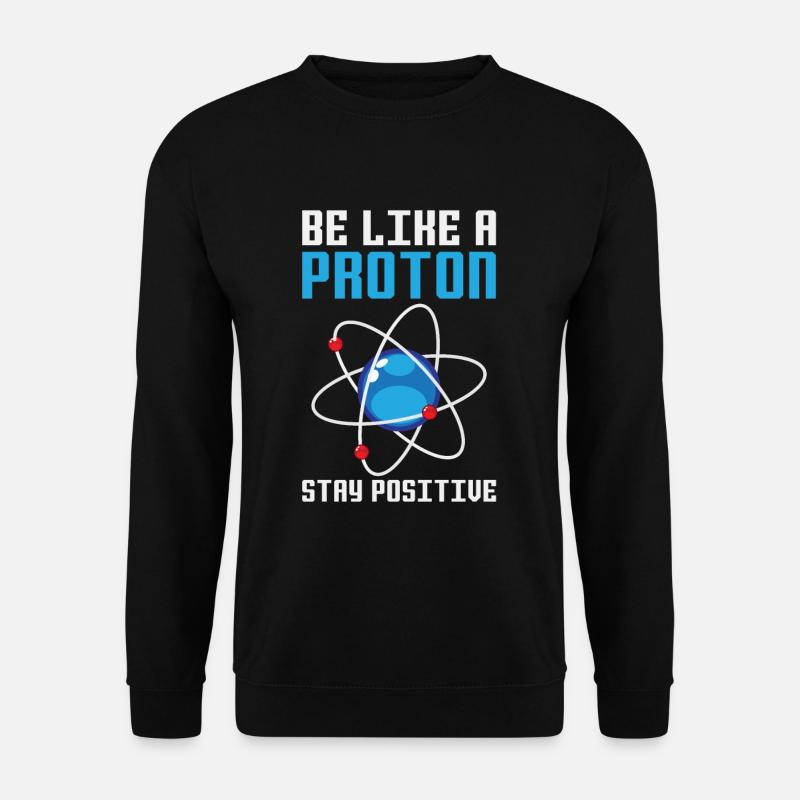 Atom Proton - Unisex Pullover - Schwarz