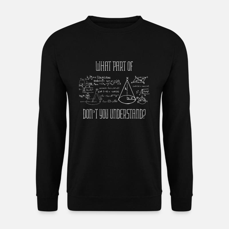 Mathematiker Physiker Physik - Unisex Pullover - Schwarz