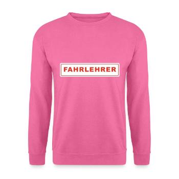 MONITEURS DE CONDUITE - Sweat-shirt Unisexe - rose - Devant