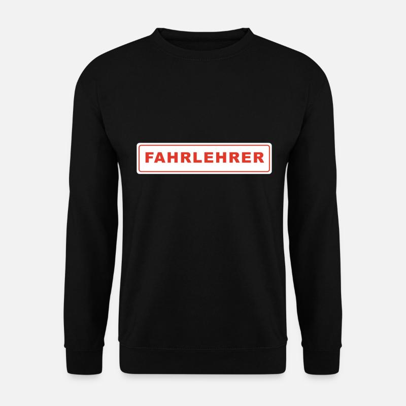 MONITEURS DE CONDUITE - Sweat-shirt Unisexe - noir