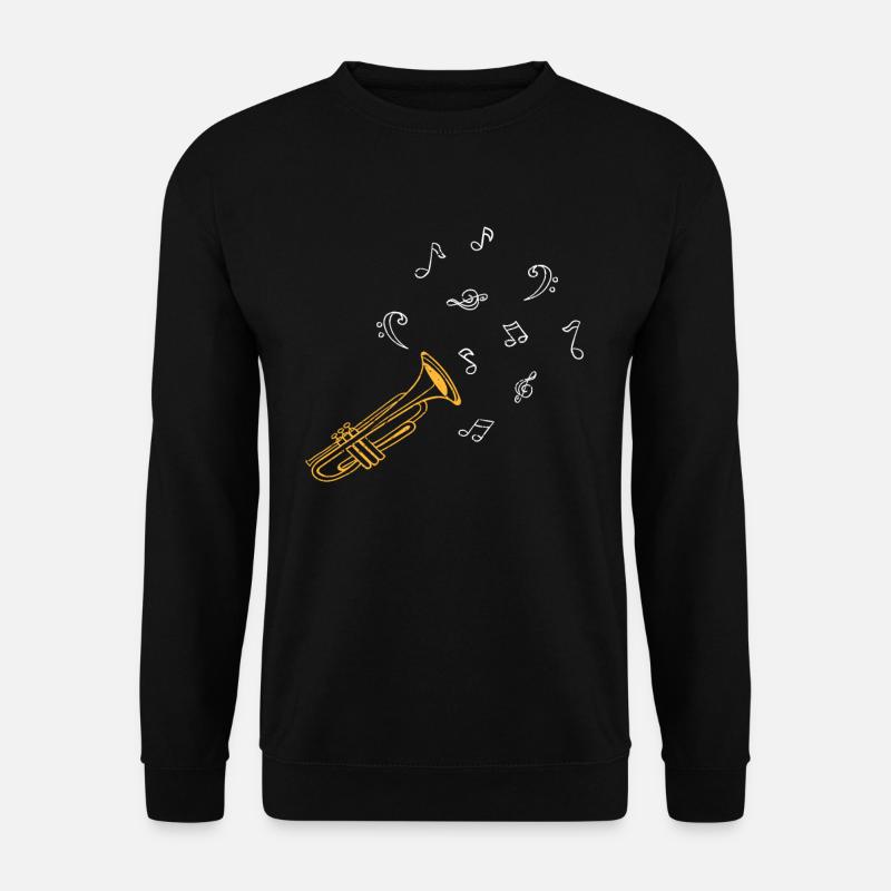 Trompete Klang - Unisex Pullover - Schwarz