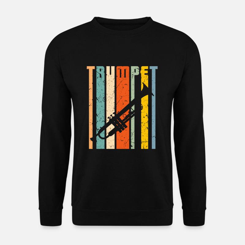 Trompete Musiker - Unisex Pullover - Schwarz