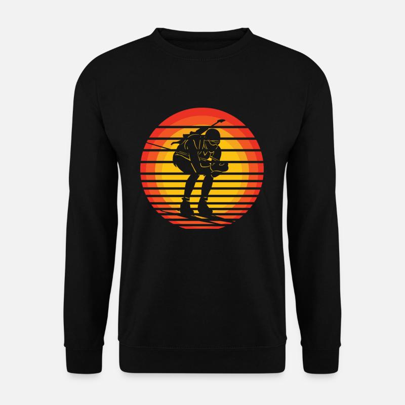 Idée cadeau biathlon - Sweat-shirt Unisexe - noir