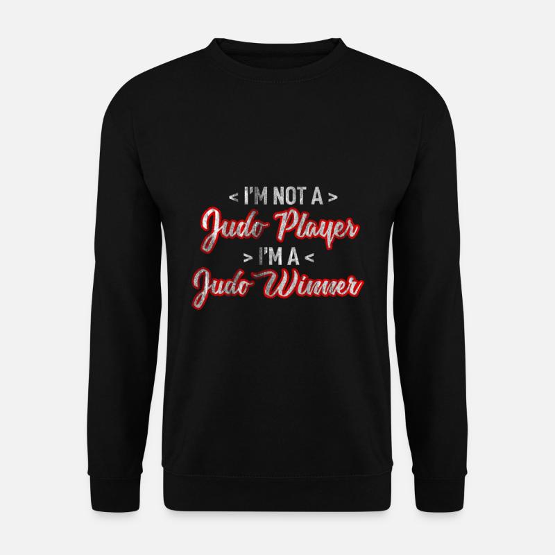 Judo - Unisex Pullover - Schwarz