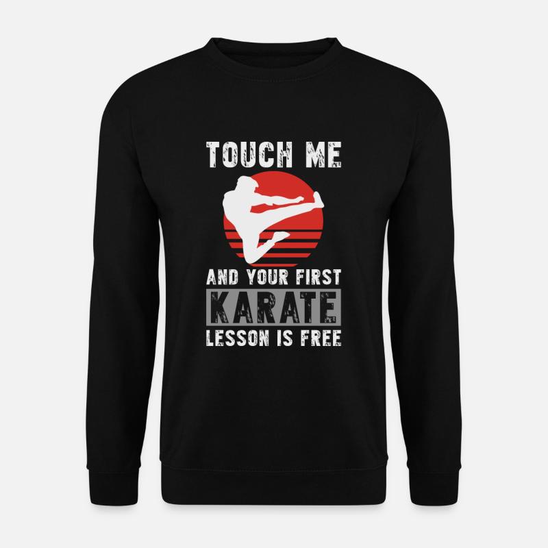 Karate lessons - Unisex Sweatshirt - black