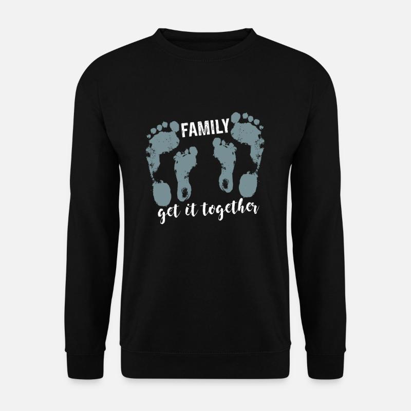 Familie - Unisex Pullover - Schwarz