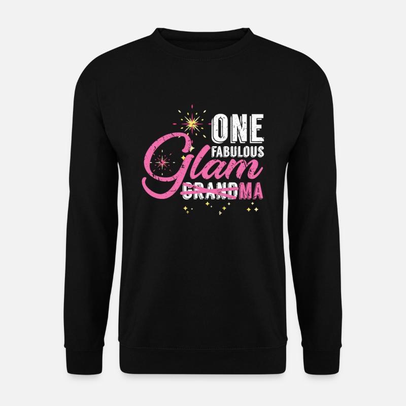 Oma Stil - Unisex Pullover - Schwarz