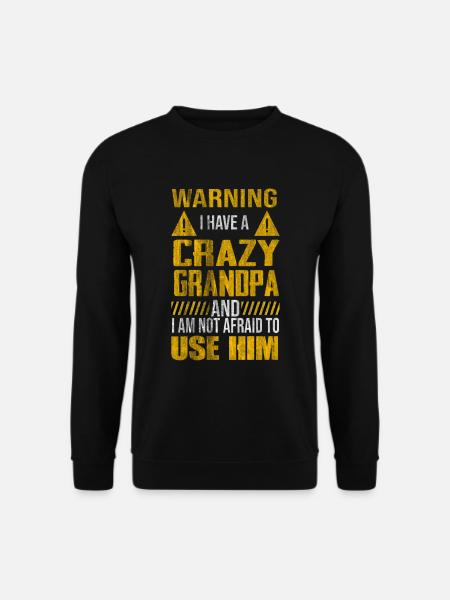 Grandpa - Unisex Sweatshirt - black