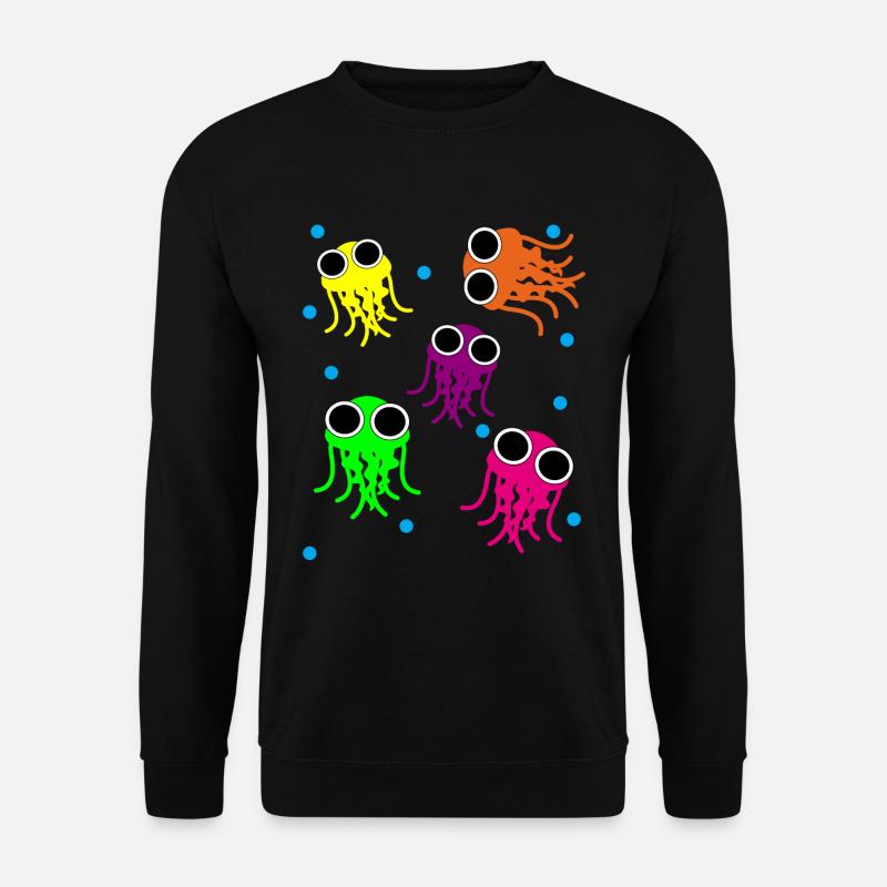 Qualle - Unisex Pullover - Schwarz