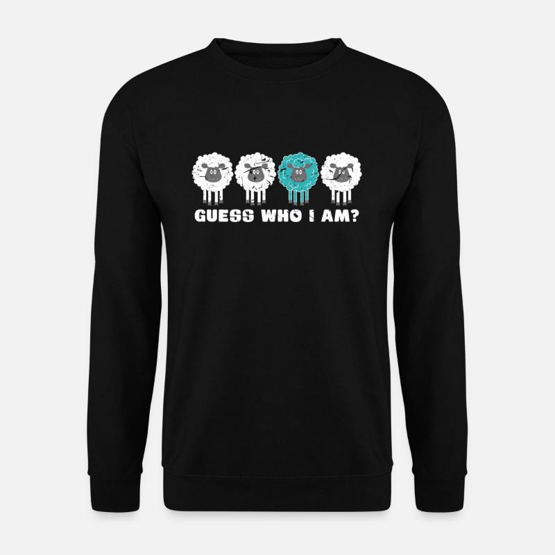 Schafe - Unisex Pullover - Schwarz