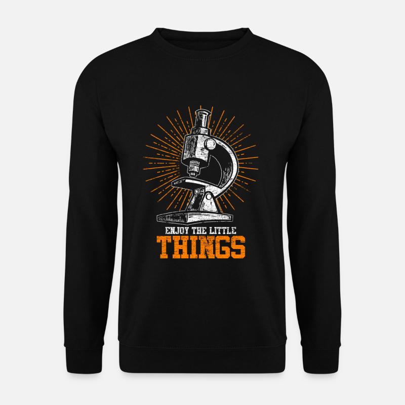 Biology microscope - Unisex Sweatshirt - black