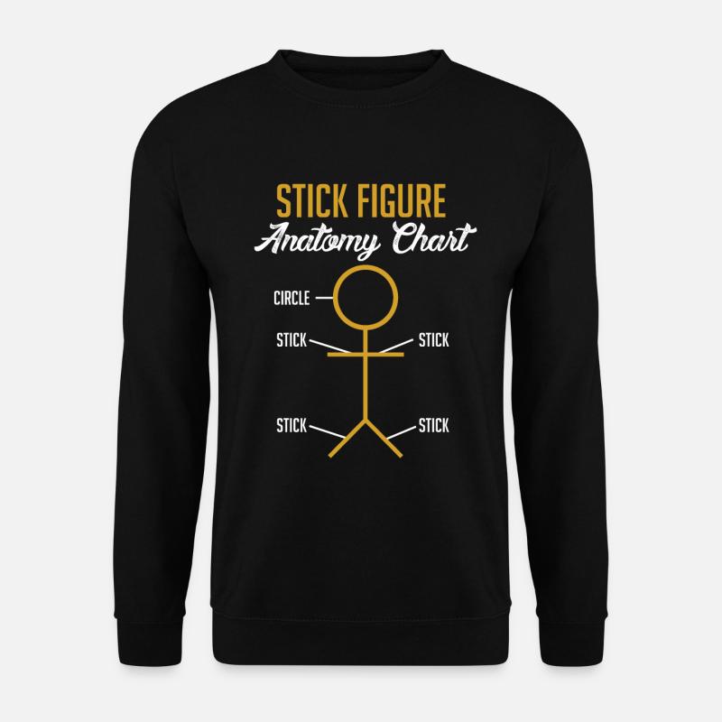 Biologie Anatomie - Unisex Pullover - Schwarz