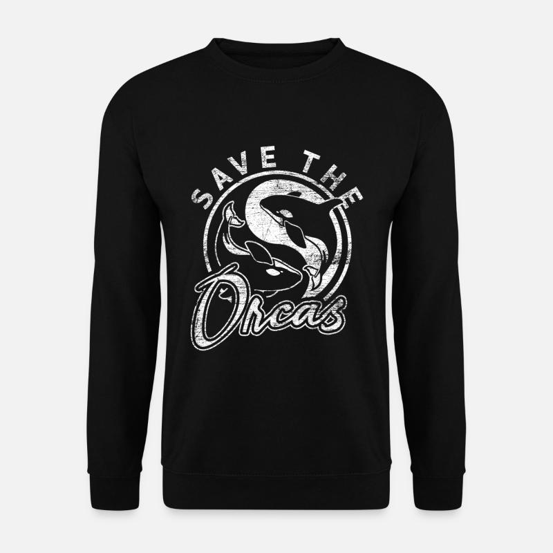Orca animal welfare - Unisex Sweatshirt - black