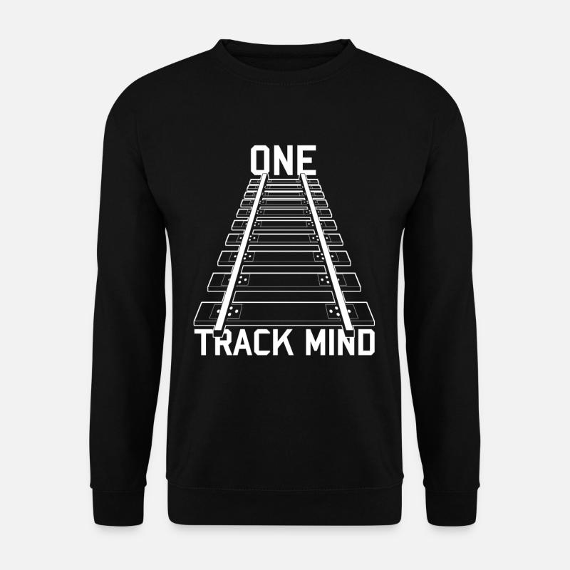 Train tracks - Unisex Sweatshirt - black