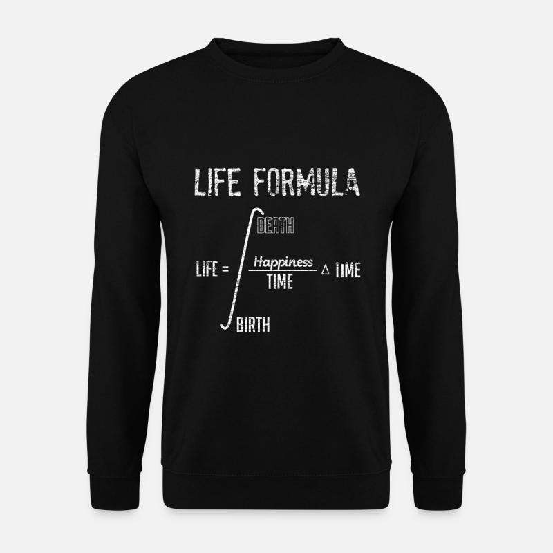Physik Formel - Unisex Pullover - Schwarz