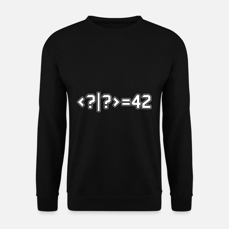 Physics Answer Universal - Sweat-shirt Unisexe - noir
