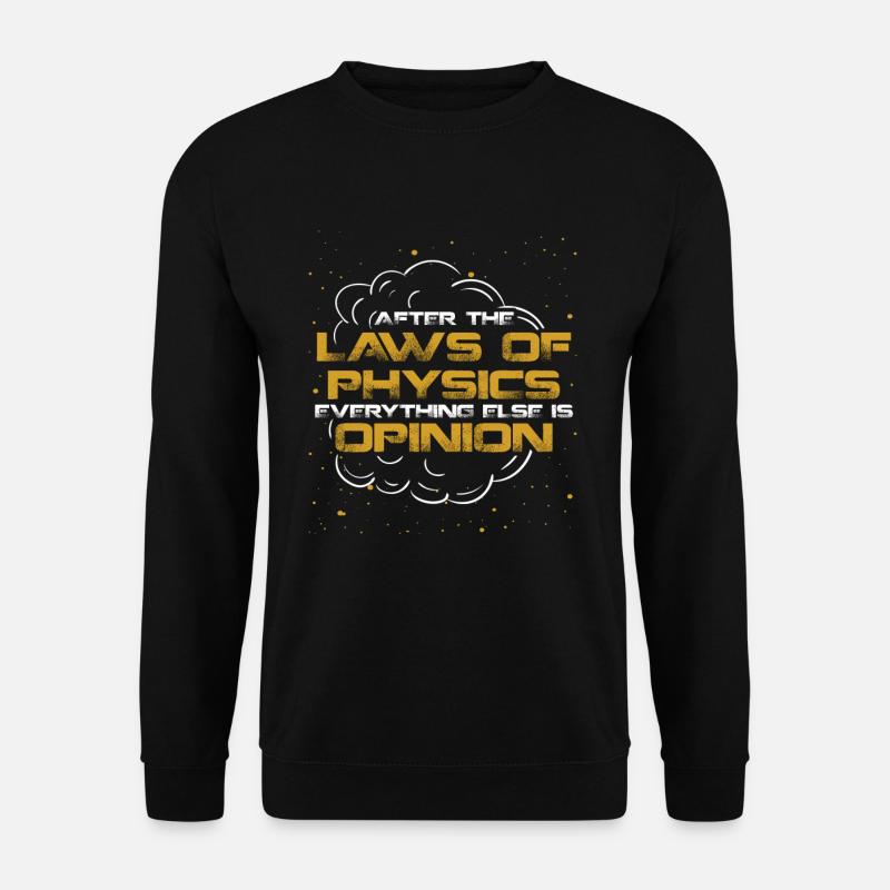 physics - Unisex Sweatshirt - black