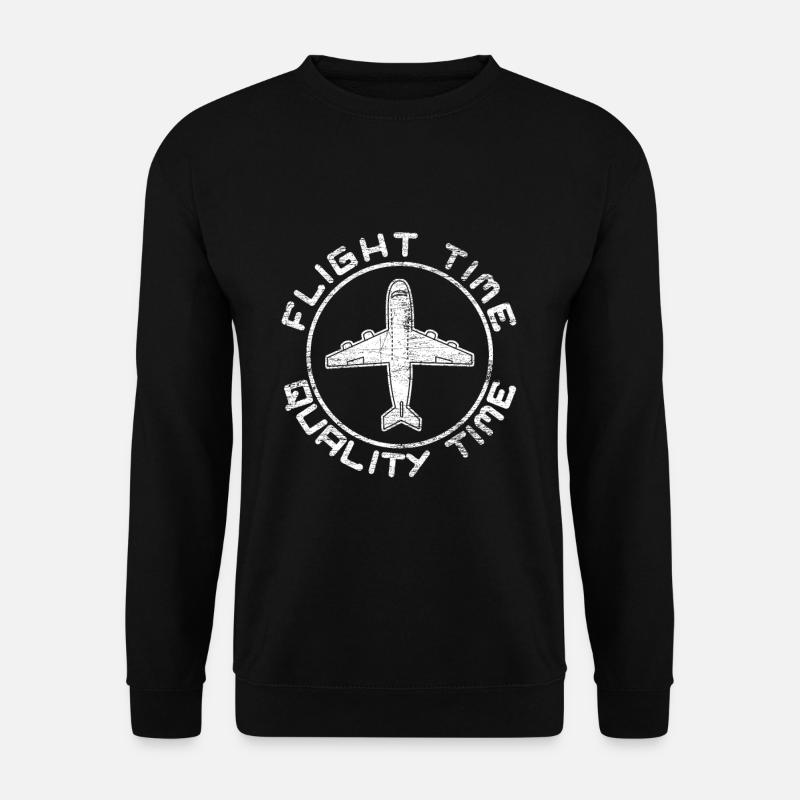 Pilot Zeit Copilot - Unisex Pullover - Schwarz