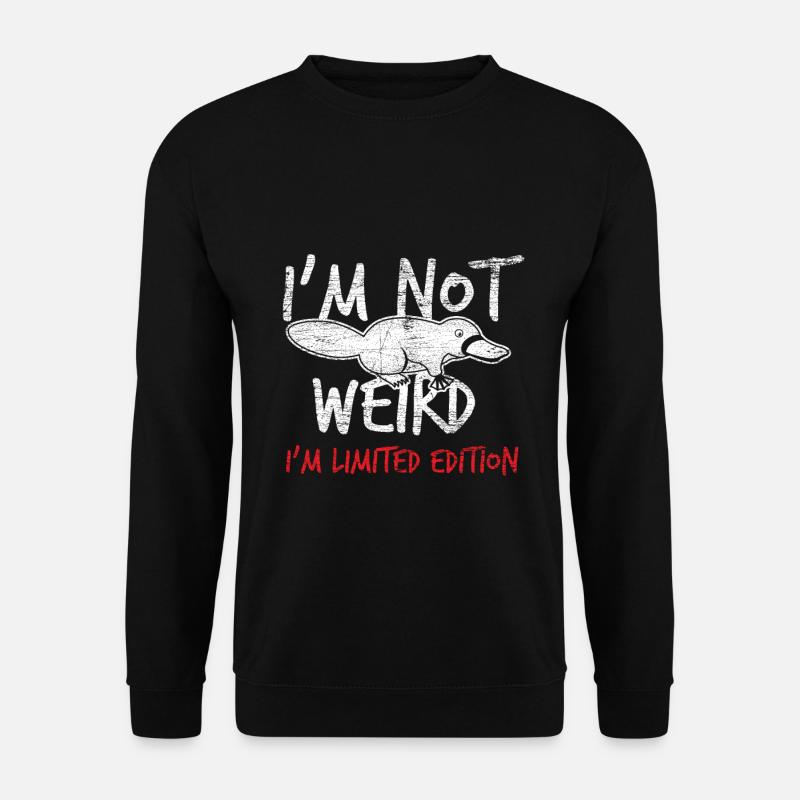 Platypus rarity - Unisex Sweatshirt - black