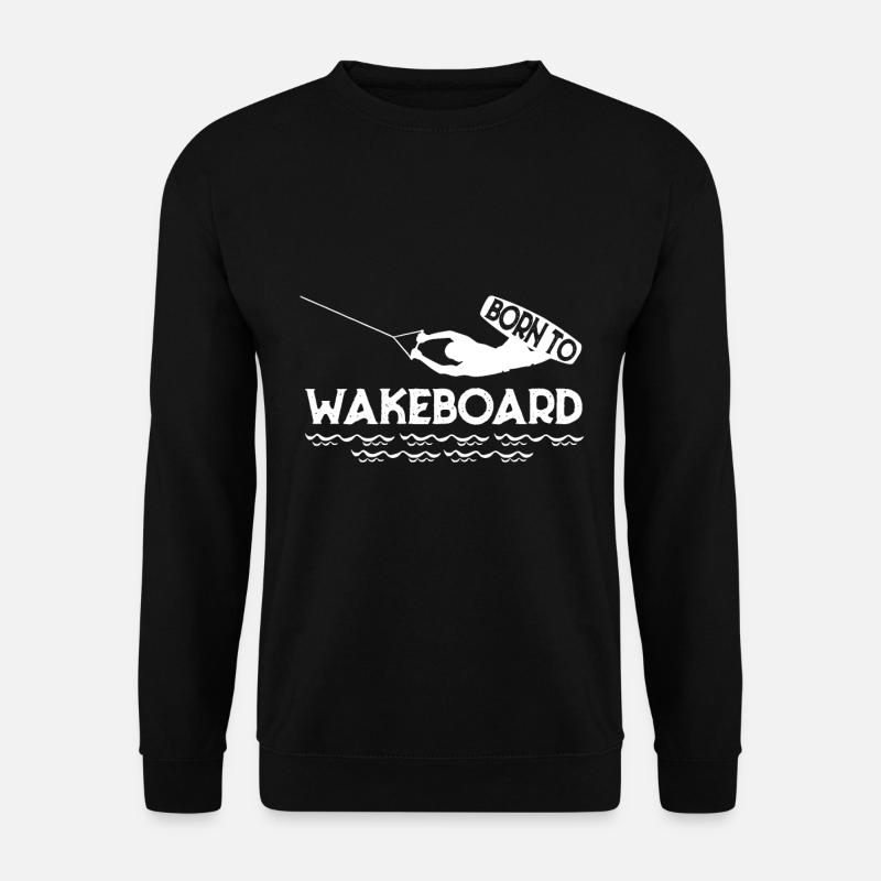 Wakeboarding Wakeboarder - Unisex Pullover - Schwarz
