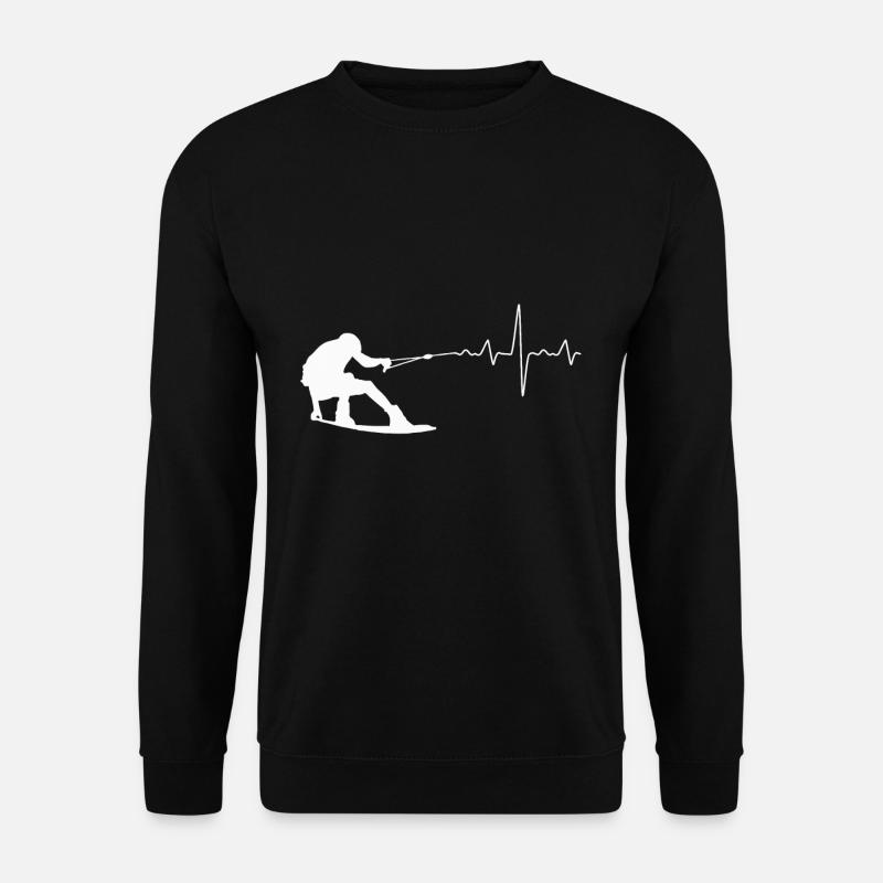 Wakeboard pulse - Unisex Sweatshirt - black
