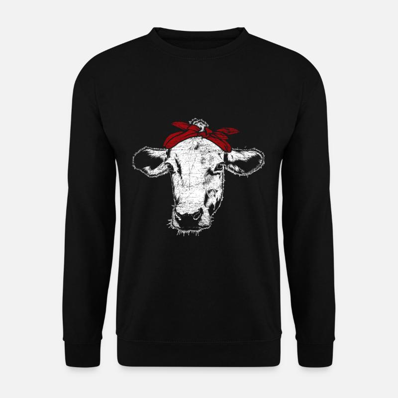 cow - Unisex Sweatshirt - black