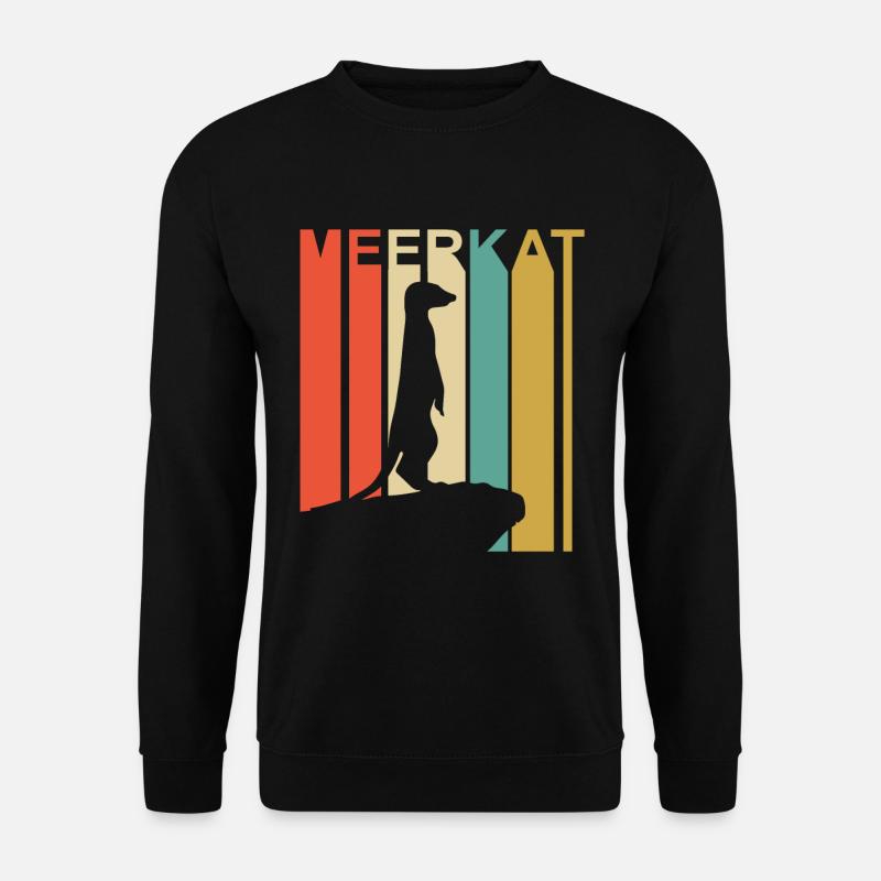 Erdmännchen - Unisex Pullover - Schwarz