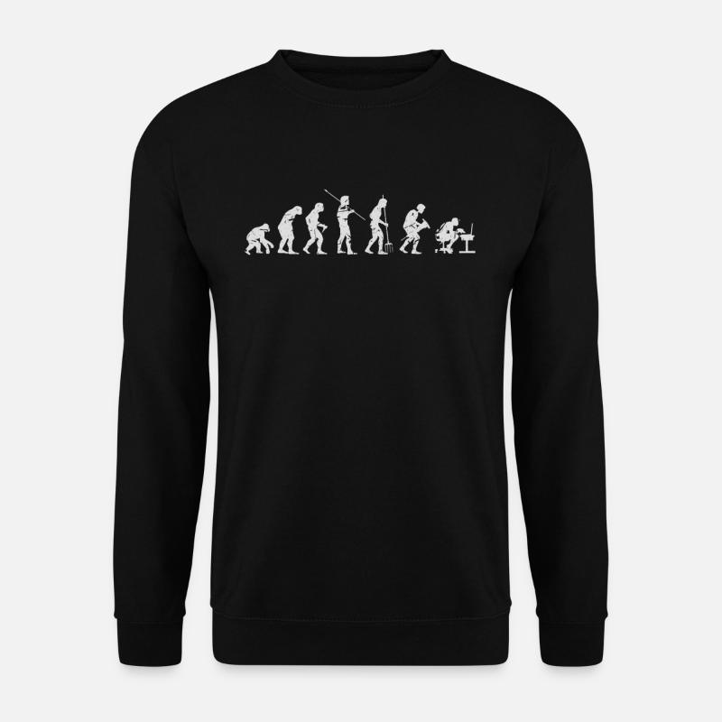 Evolution Informatiker - Unisex Pullover - Schwarz
