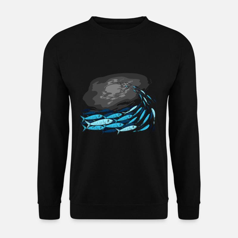 Fish Predatory fish - Unisex Sweatshirt - black
