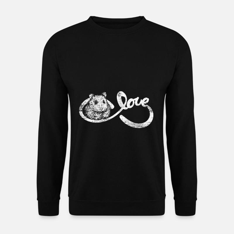hamster - Unisex Sweatshirt - black