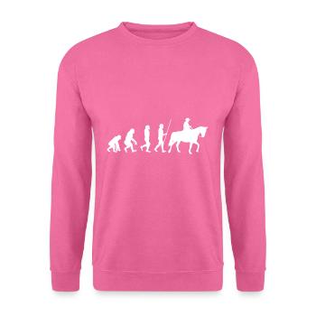 Evolution Reiter - Unisex Pullover - Pink - Vorne