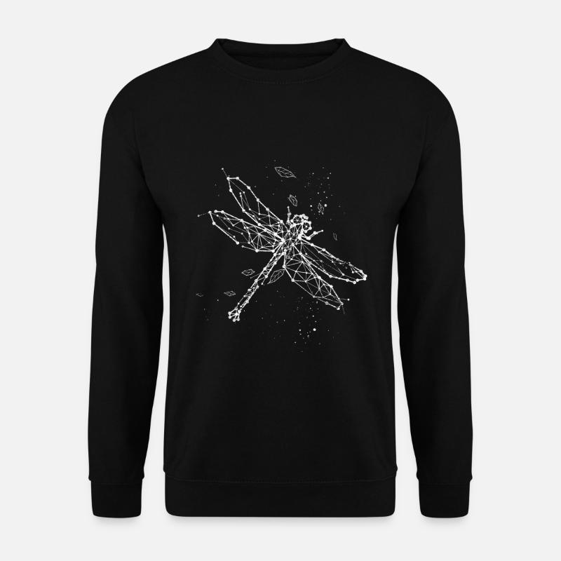 Ailes de libellule - Sweat-shirt Unisexe - noir