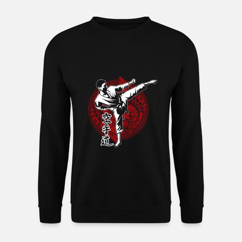 Karate - Unisex Pullover - Schwarz