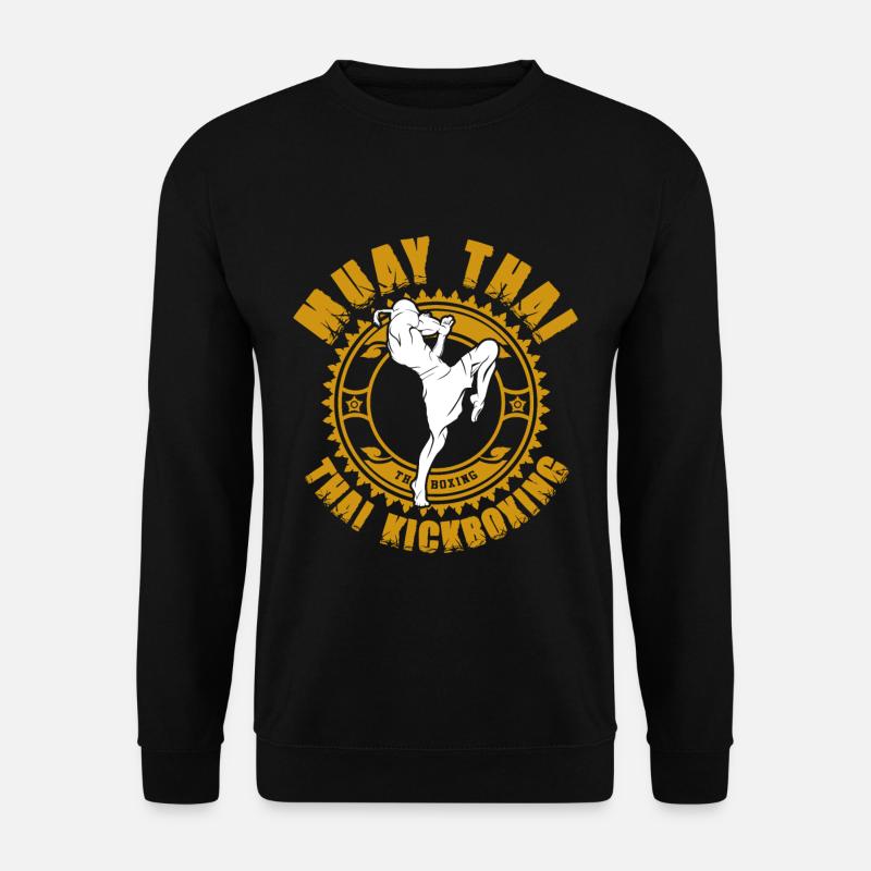 Muay Thai - Unisex Pullover - Schwarz
