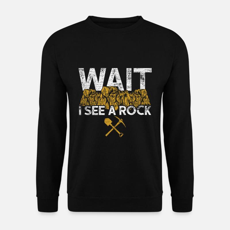 Archäologie Steine - Unisex Pullover - Schwarz