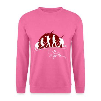 Evolution Archaeologist - Unisex Sweatshirt - pink - Front