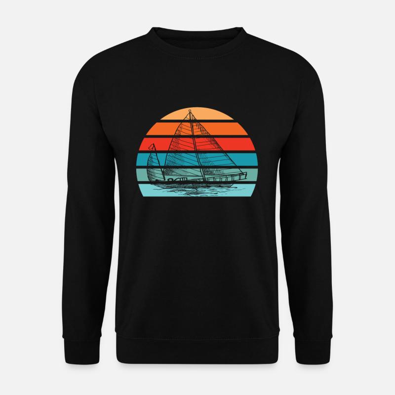Sailing Sailing Ship - Unisex Sweatshirt - black